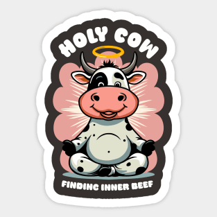 HOLY COW Sticker